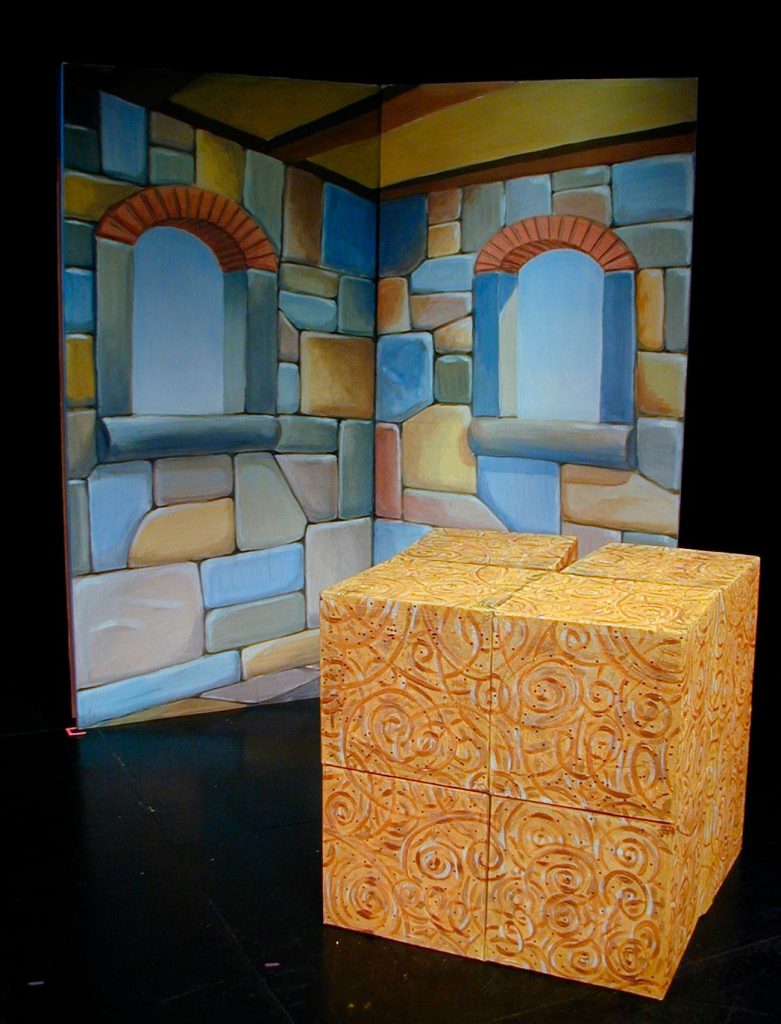 Children's Theater set and prop. 1998